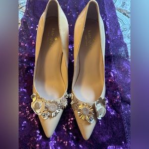 Kate Spade floral heels